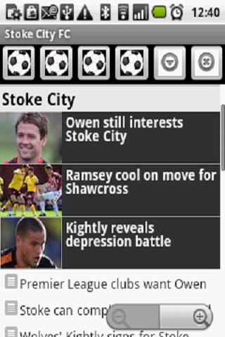 Stoke City FC News 2012截图4