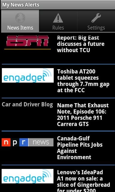 My News Alerts截图2