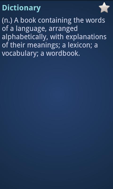 Webster dictionary截图4