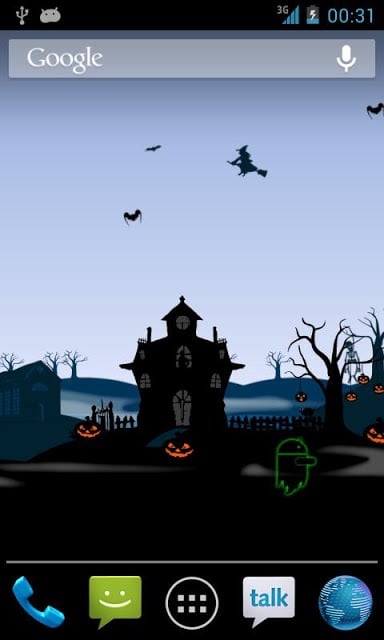 Halloween Skyline Free LWP截图3