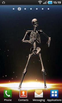 Dancing Skeleton II LWP截图