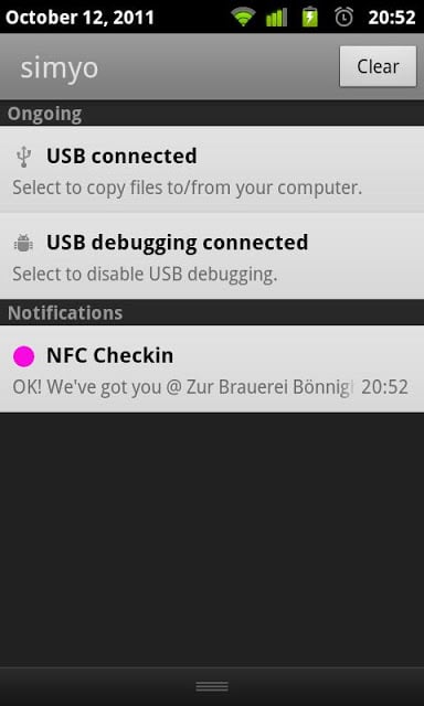 NFC Checkin截图8