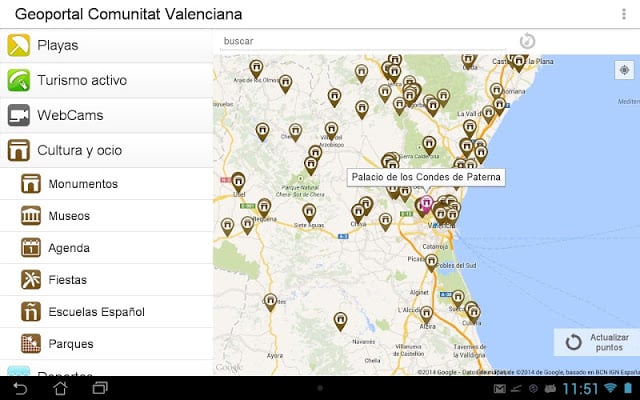 Comunitat Valenciana Geoportal截图3