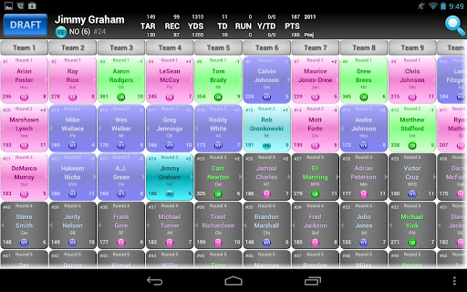 Fantasy Football Draft Demo截图2