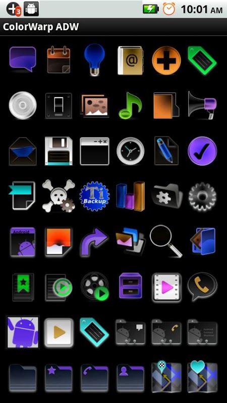 ADW Theme ColorWarp LITE截图2