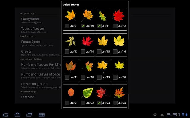 Autumn Leaves Free LWP截图5