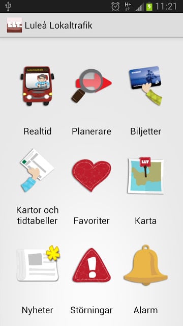 Lule&aring; Lokaltrafik截图5