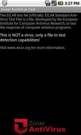 Zoner AntiVirus Test截图4