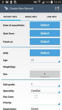 Anaesthesia Logbook-Log4ASLite截图