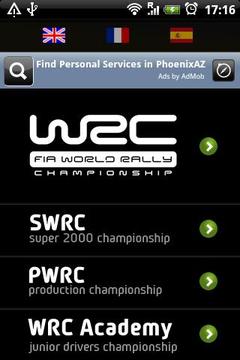 The Official WRC App 2011截图