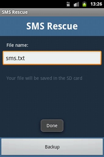 SMS Rescue截图4