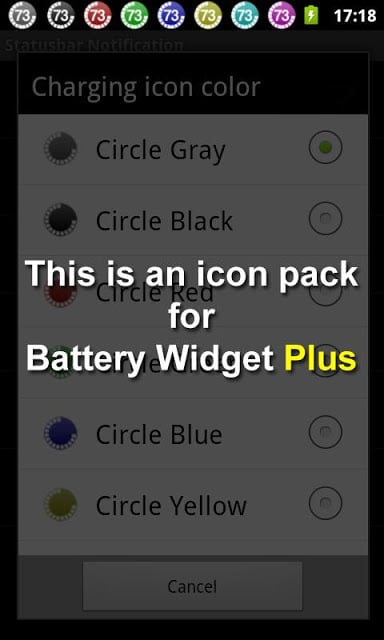Battery Widget Icon Pack 2截图2