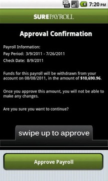 Mobile Payroll by SurePayroll截图