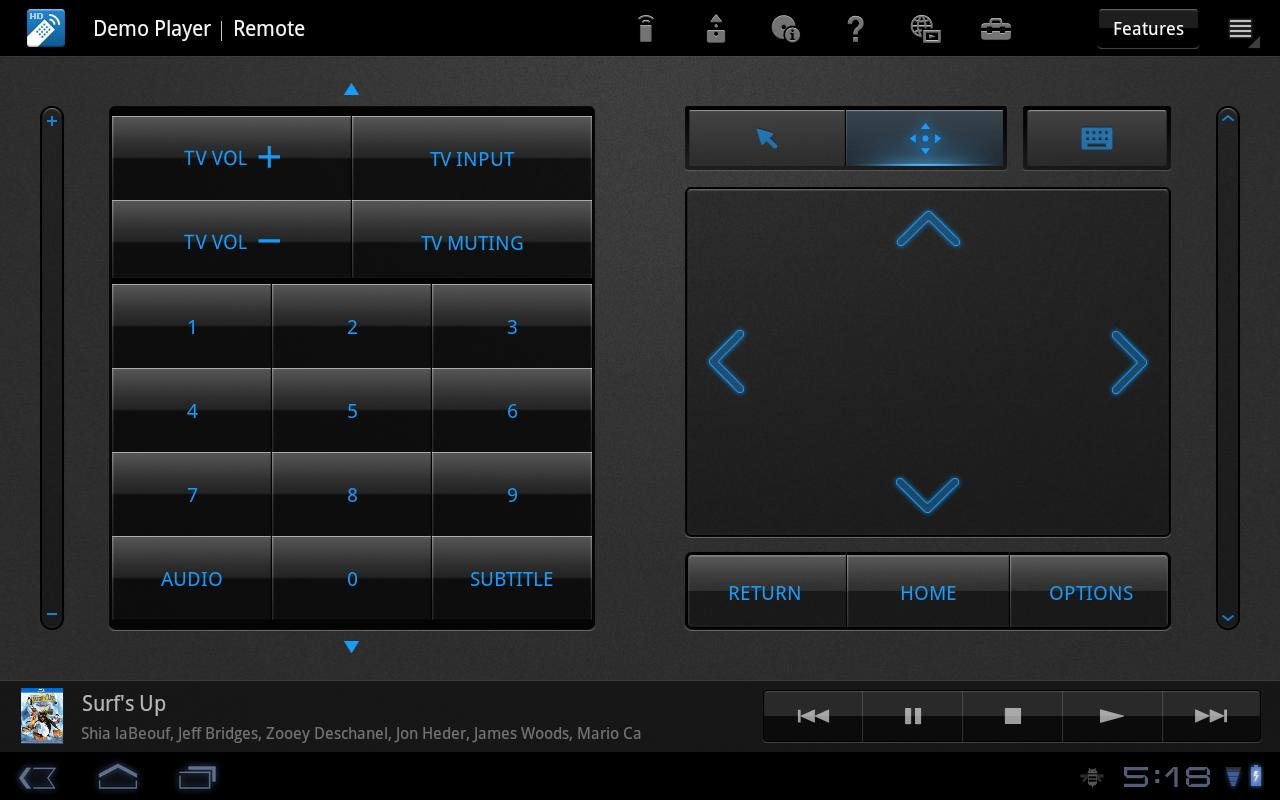 Media Remote for Tablet(OLD)截图1