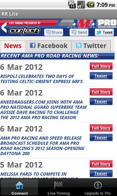 AMA Pro Road Racing Lite截图2