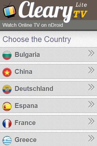 ClearyTv Lite -Watch TV截图2