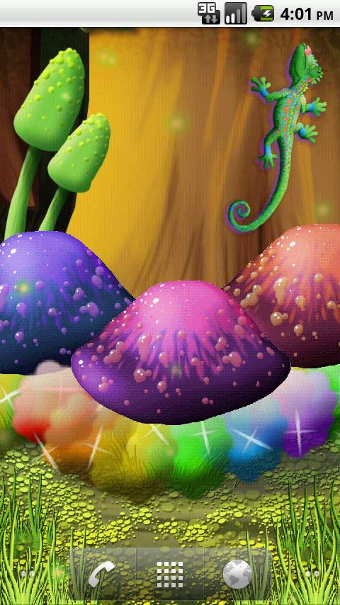 Magic Mushrooms Livewallpaper截图1