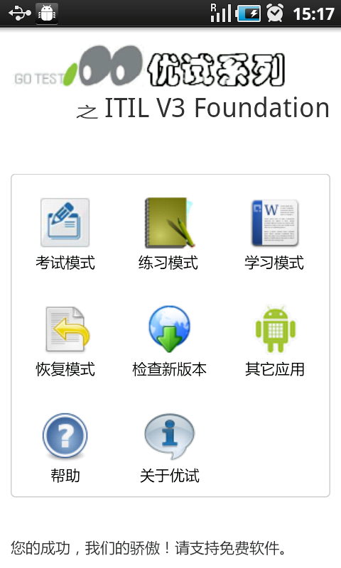 ITIL V3 Foundation认证考试截图1