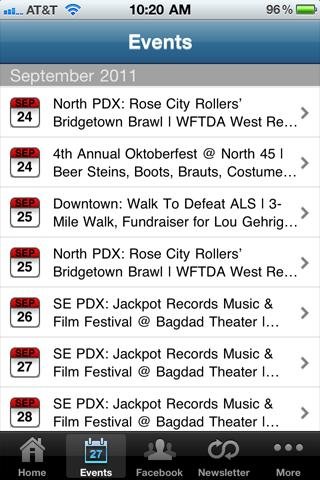 PDX Pipeline: Portland Events截图2