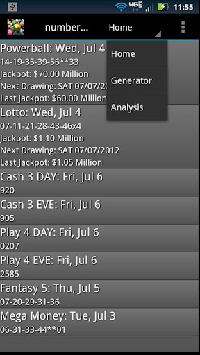 GA Lottery Droid Lite截图3