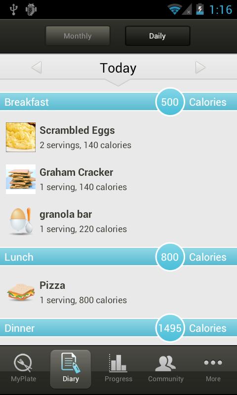 LIVESTRONG.COM Calorie Counter截图9