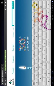 Logitech Touch Keyboard (Beta)截图
