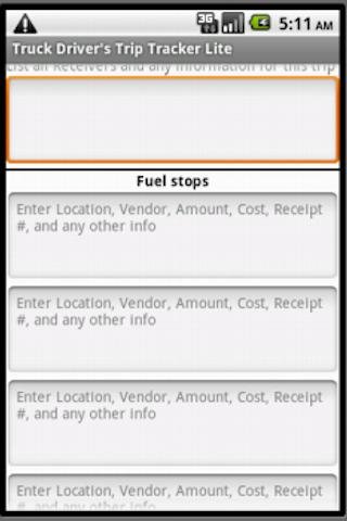 Trucker's Trip Tracker Trial截图1