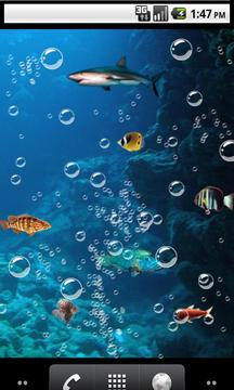 Deep sea fishing Live Wallpape截图