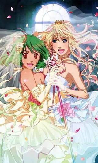 Wallpaper Macross Frontier Anime截图4