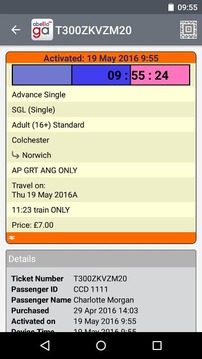 Greater Anglia Tickets截图