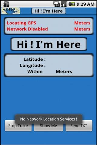 Hi I'm Here - Locate See Share截图1