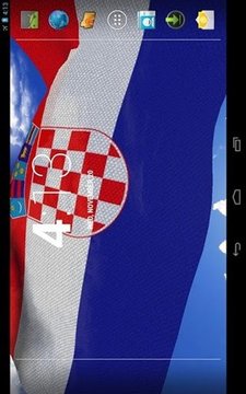 3D克羅地亞國旗截图
