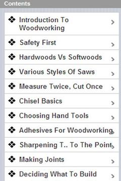 Wood Working For Beginners截图