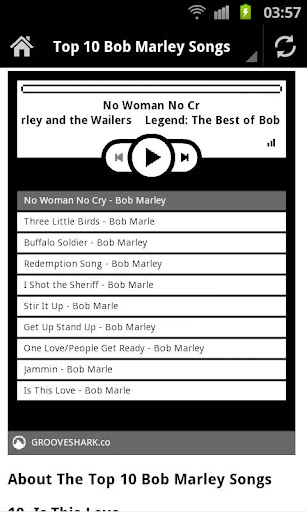 Bob Marley Top 10 Songs截图3