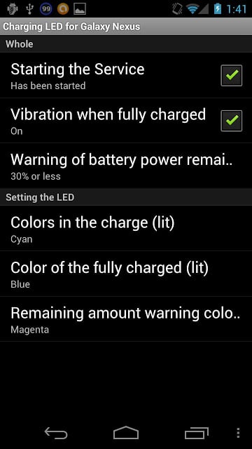 Charging LED for Galaxy Nexus截图3