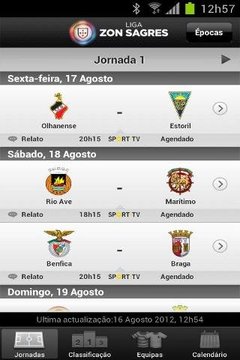 Liga Portugal mobile截图