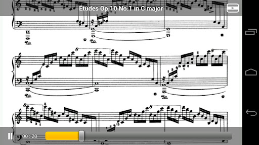 SyncScore - Chopin &Eacute;tudes Lite截图1