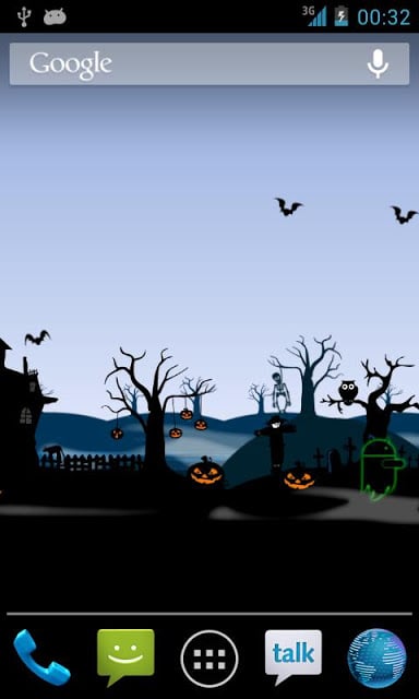 Halloween Skyline Free LWP截图2