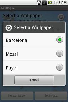 Barcelona Live Wallpapers截图