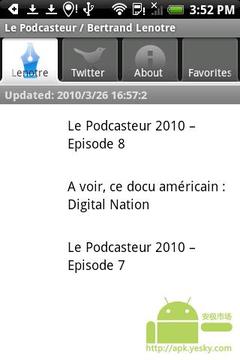 Le Podcasteur截图