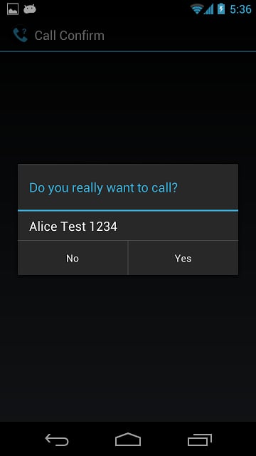 Minimalist Call Confirm截图3