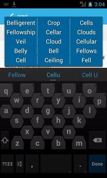 Cellular big keyboard (Free)截图