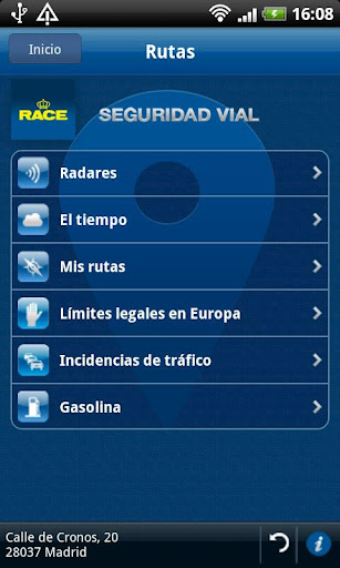 Seguridad Vial RACE截图3