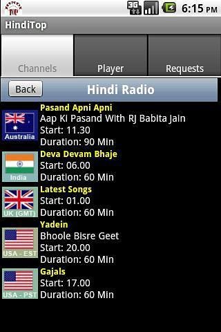 HindiTop - Hindi Radio &amp; Songs截图4