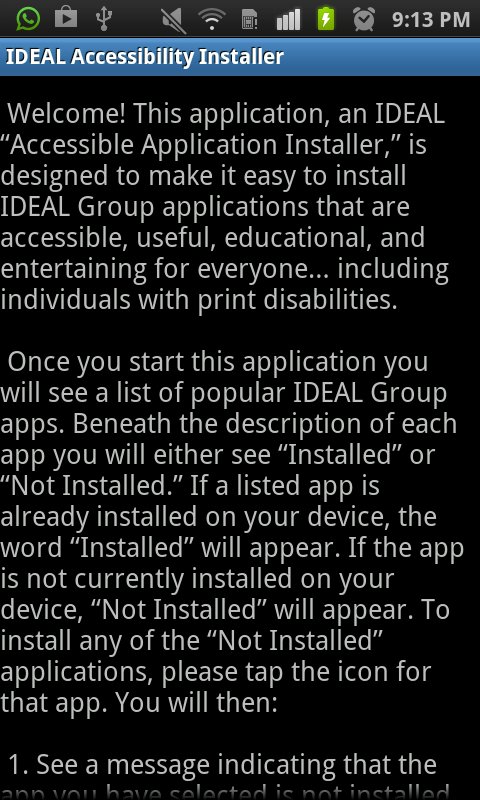 IDEAL Accessible App Installer截图7