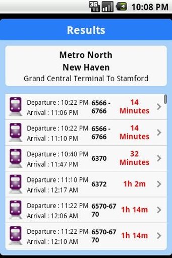 iTransitBuddy Metro North Lite截图4