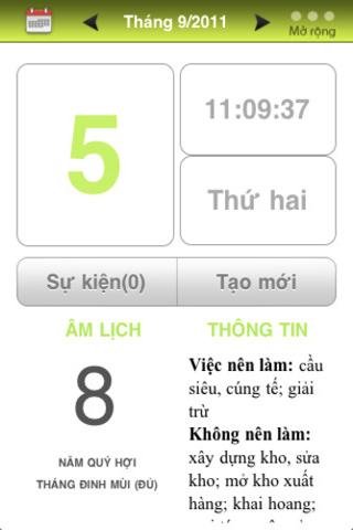 Lịch Vạn Ni&ecirc;n - Tử Vi (2.0)截图1