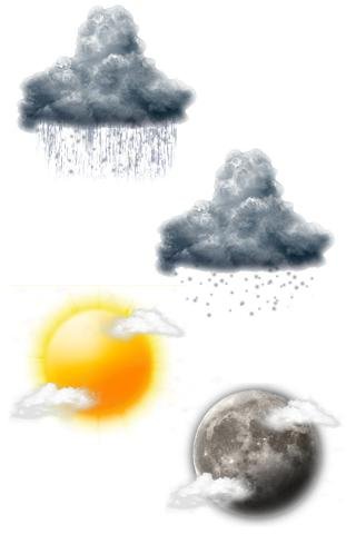 MYCW Weather Theme - Realistic截图2