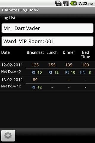 Diabetes Log Book截图3