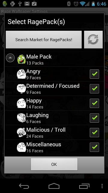 RageFace Male Pack截图1